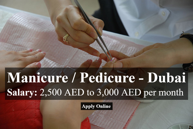Manicure cum Pedicure Job in DUBAI