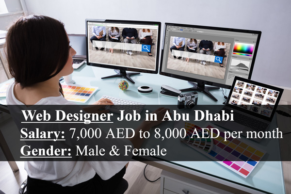 Web Designer Job in Abu Dhabi – UAE
