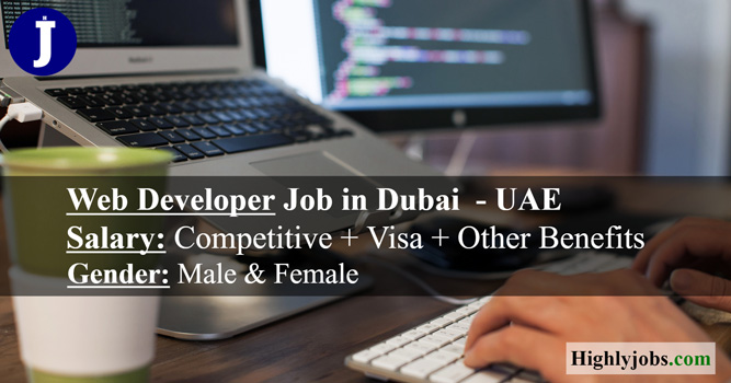Web Developer Job in Dubai